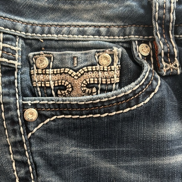 Rock Revival Angie Boot leg jeans waist size 30 - Picture 7 of 7